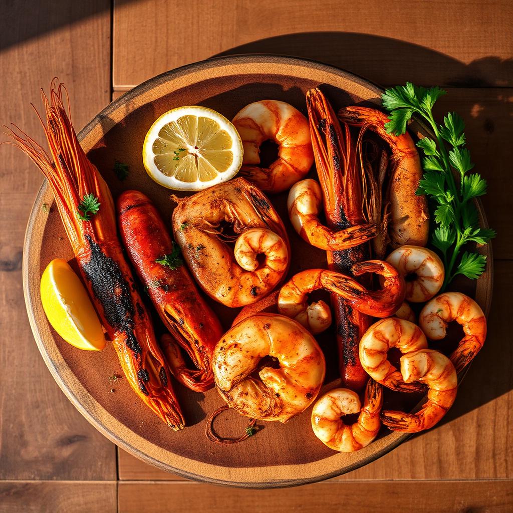 Prawns & Calamari